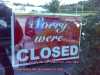 Were closed!
